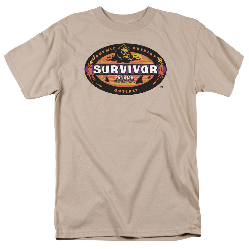Survivor Panama Licensed Adult Unisex T-Shirt Regular Fit Tee SM-3X