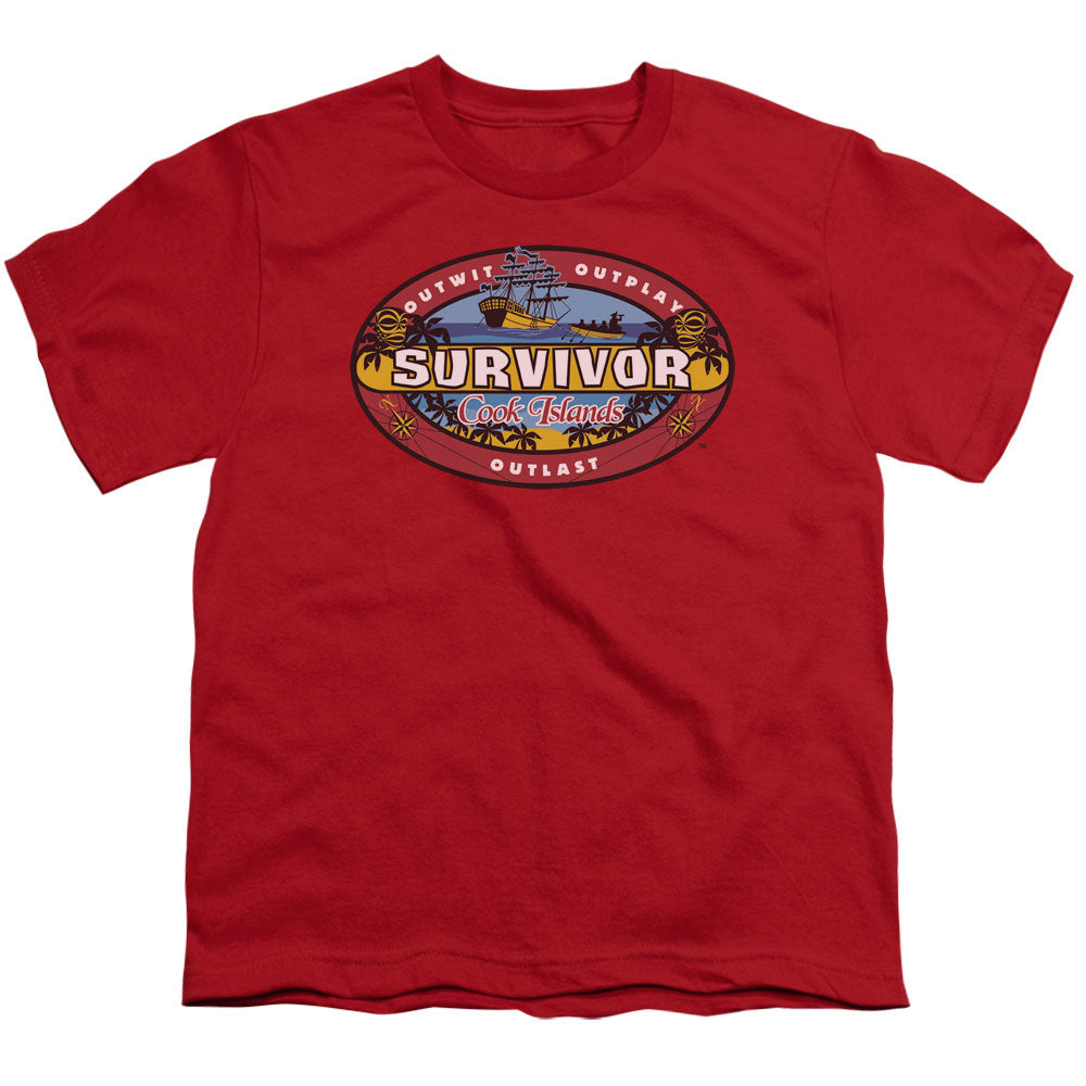 Survivor Cook Islands Licensed Kid's T-Shirt (Ages 4-7) SM