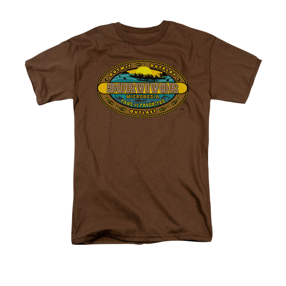 Survivor Micronesia Licensed Adult Unisex T-Shirt Regular Fit Tee SM-2X