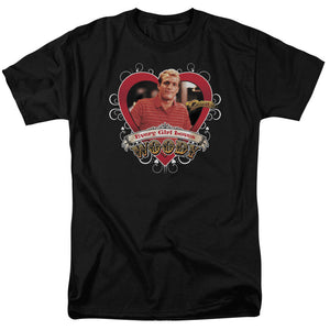 AN OFFCIALLY LICENSED CHEERS WOODY MEN'S REGULAR FIT T-SHIRT BLACK
