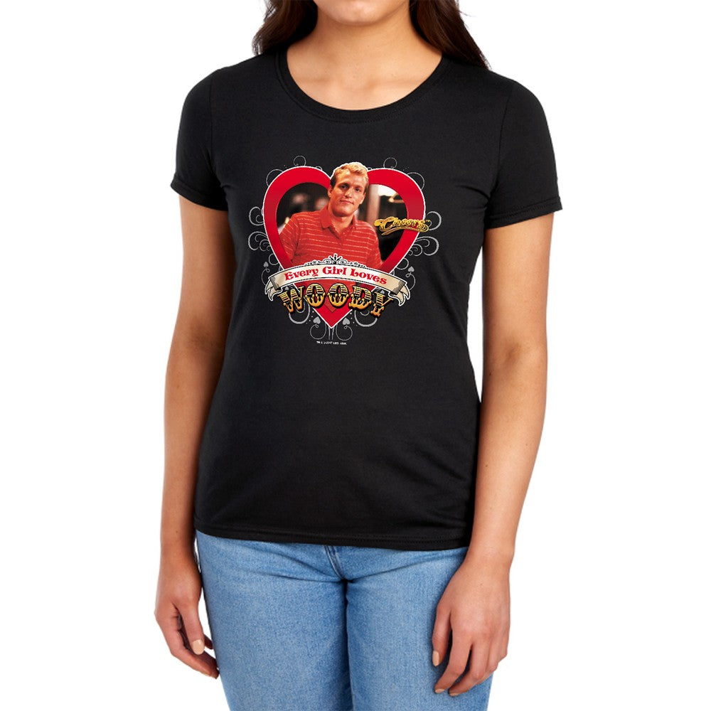 Cheers Woody Licensed Women's T-Shirt Regular Fit SM