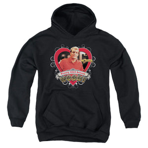 AN OFFCIALLY LICENSED CHEERS WOODY YOUTH HOODIE BLACK
