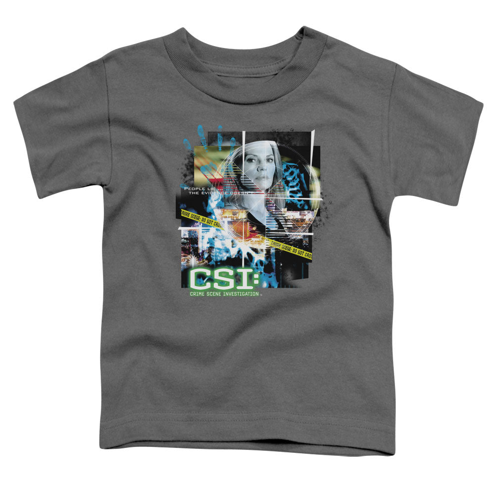 Csi Evidence Collage Licensed Toddler T-Shirt LG