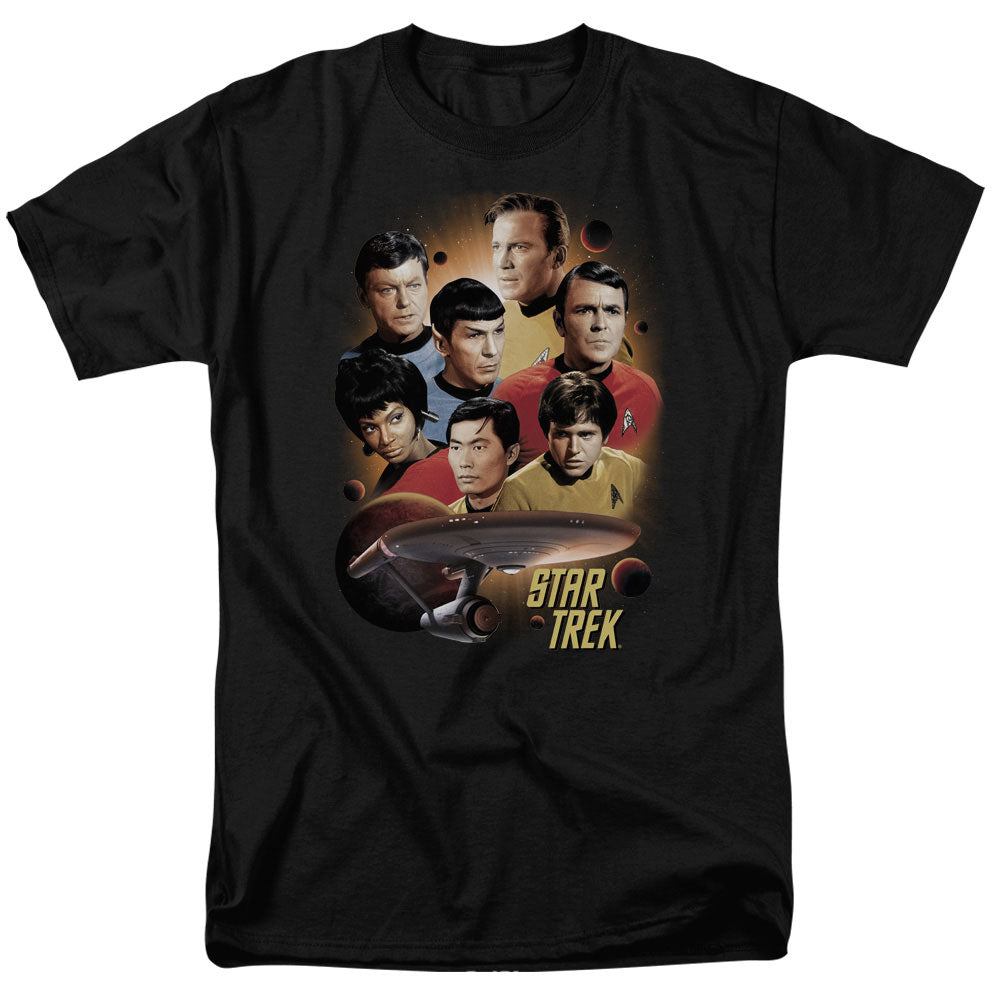 Star Trek Heart Of The Enterprise Licensed Adult Unisex T-Shirt Regular Fit Tee