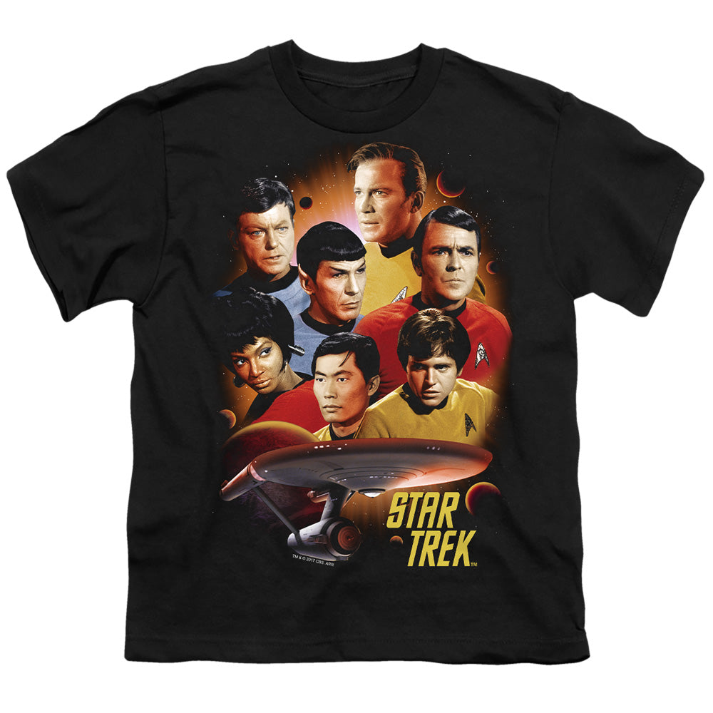 Star Trek Heart Of The Enterprise Licensed Kid's T-Shirt (Ages 4-7) SM-XL