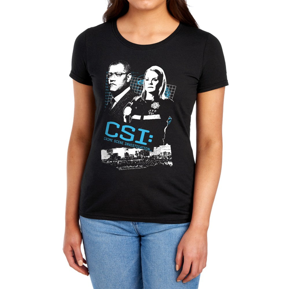 Csi Investigate This Licensed Women's T-Shirt Regular Fit SM