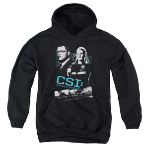 AN OFFCIALLY LICENSED CSI INVESTIGATE THIS YOUTH HOODIE BLACK