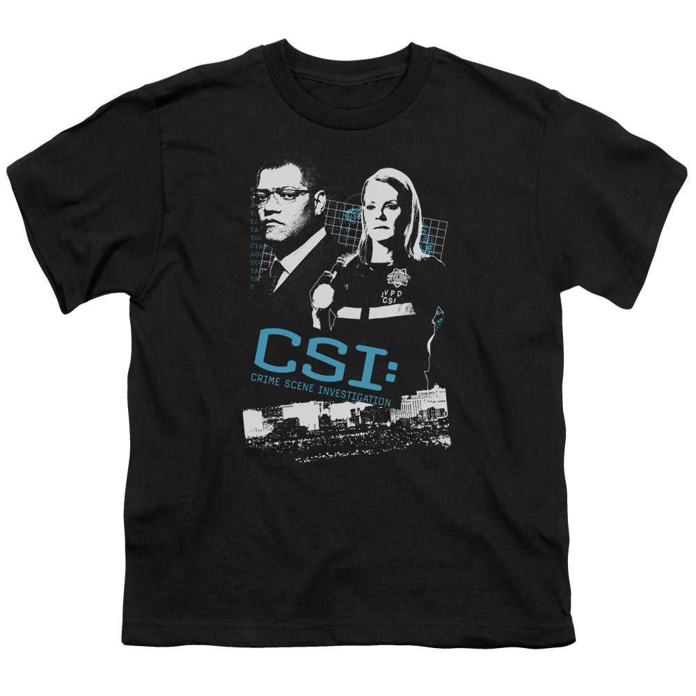 Csi Investigate This Licensed Kid's T-Shirt (Ages 4-7) SM-XL