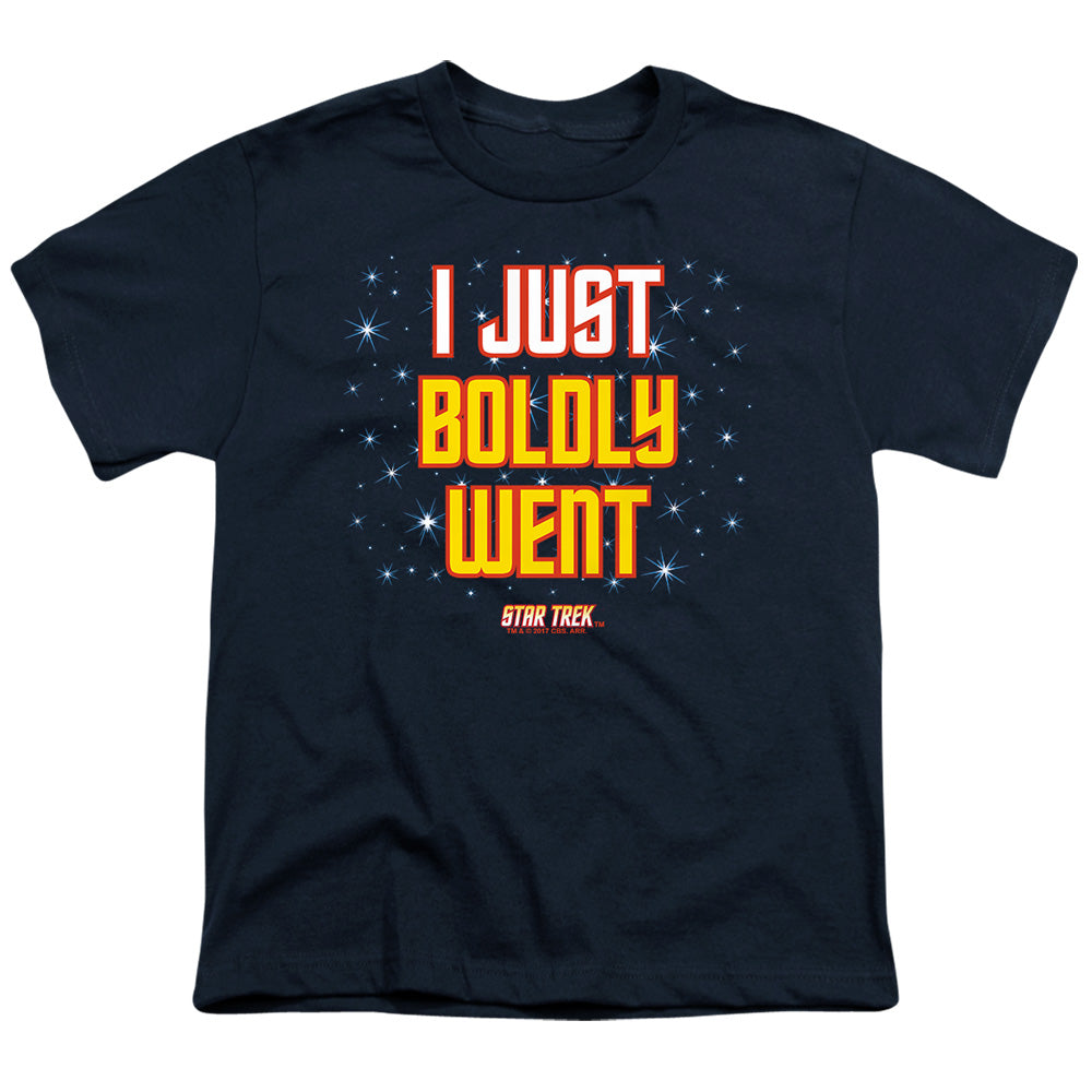 Star Trek Boldly Went Licensed Kid's T-Shirt (Ages 4-7) XS