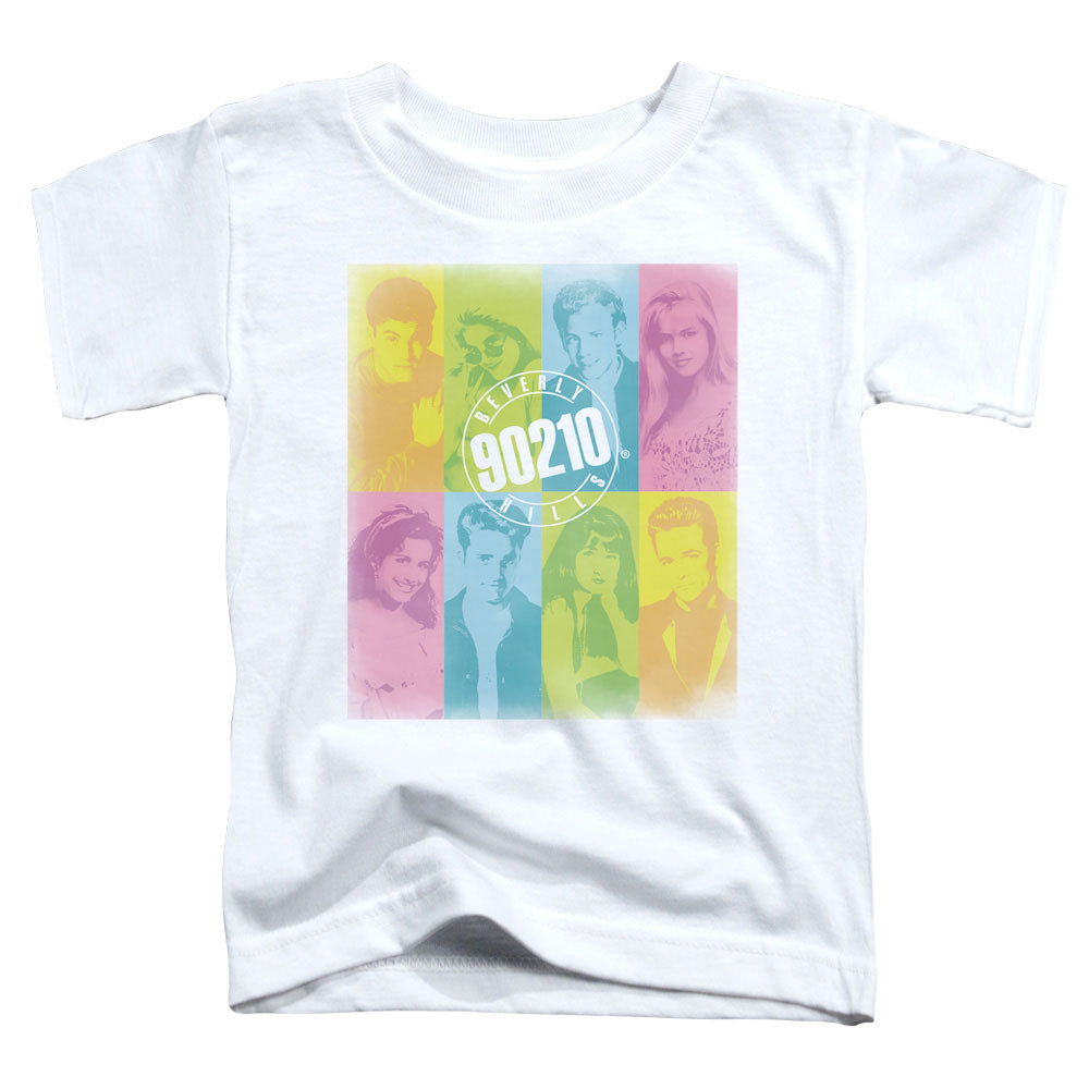 90210 Color Block Of Friends Licensed Toddler T-Shirt SM-LG