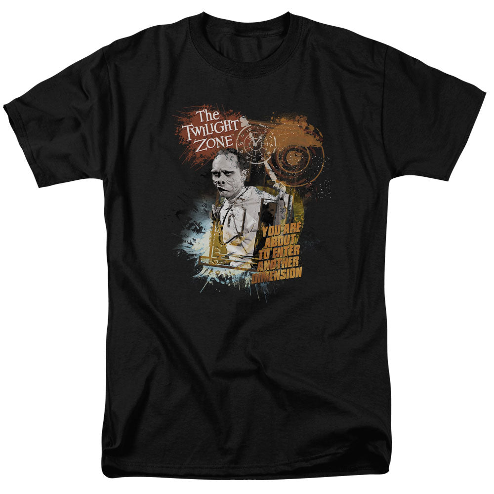 Twilight Zone Enter At Own Risk Licensed Adult Unisex T-Shirt Regular Fit Tee