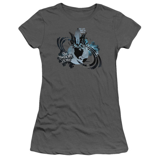 Twilight Zone Last Man On Earth Licensed Women's T-Shirt Juniors SM