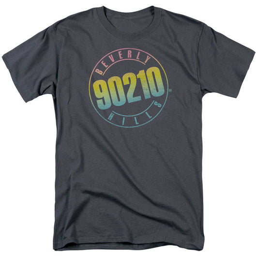 90210 Color Blend Logo Licensed Adult Unisex T-Shirt Regular Fit Tee SM-3X