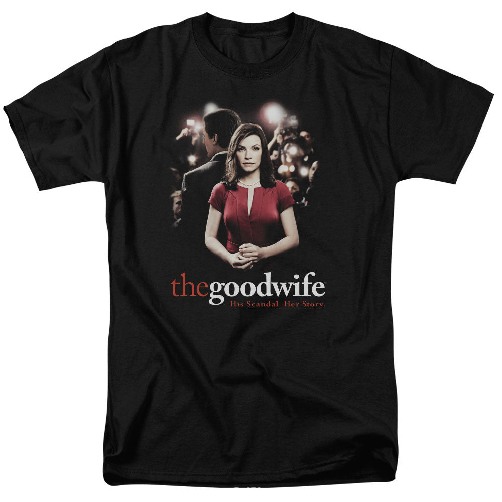The Good Wife Bad Press Licensed Adult Unisex T-Shirt Regular Fit Tee SM-3X