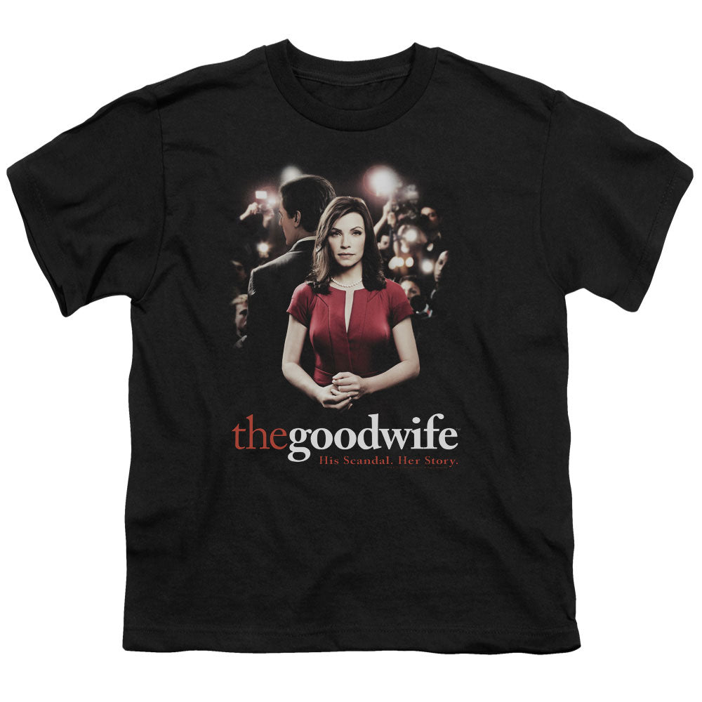 The Good Wife Bad Press Licensed Kid's T-Shirt (Ages 4-7) SM-XL