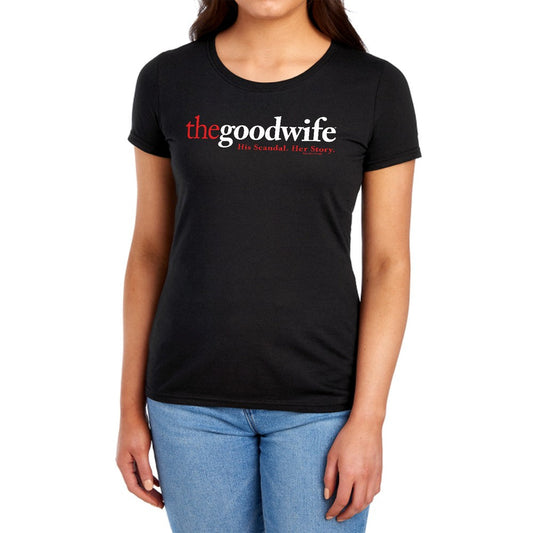The Good Wife Logo Licensed Women's T-Shirt Regular Fit MD-LG