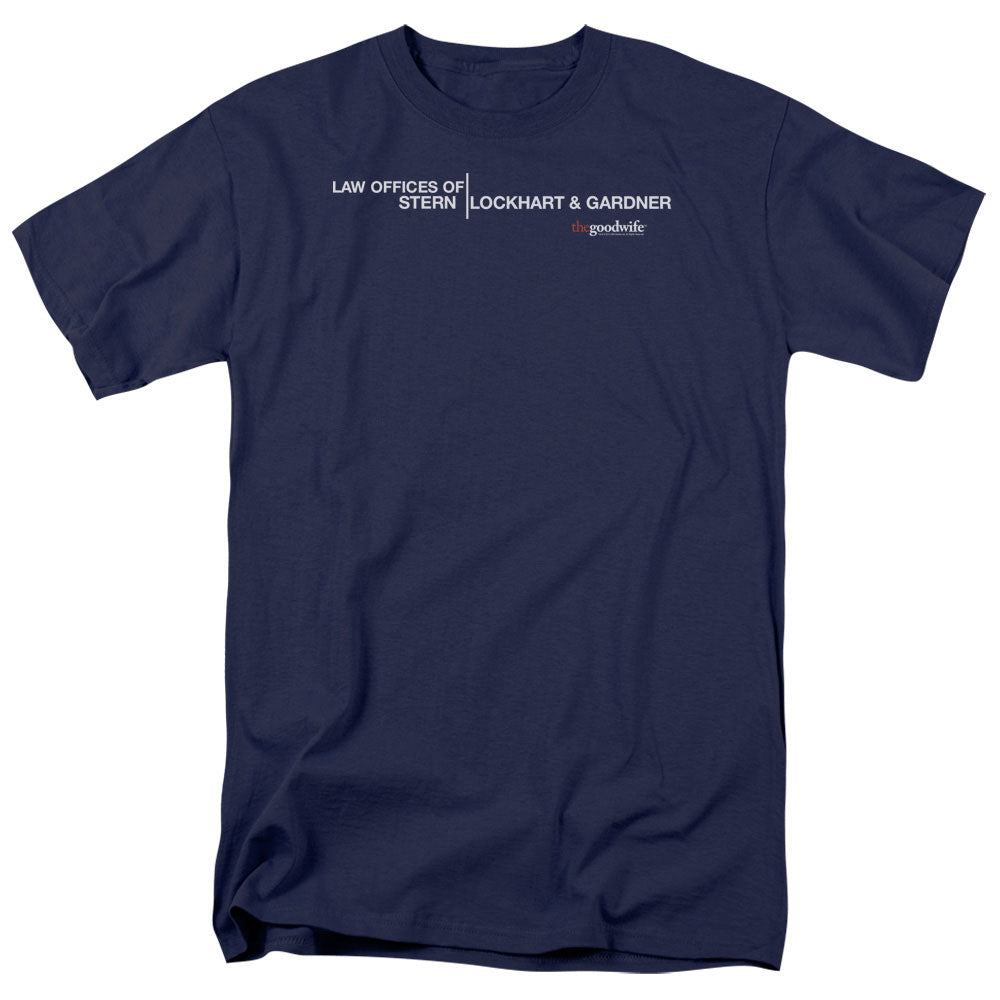 The Good Wife Law Offices Licensed Adult Unisex T-Shirt Regular Fit Tee SM-3X