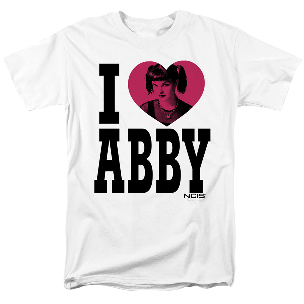 Ncis I Heart Abby Licensed Adult Unisex T-Shirt Regular Fit Tee SM-3X
