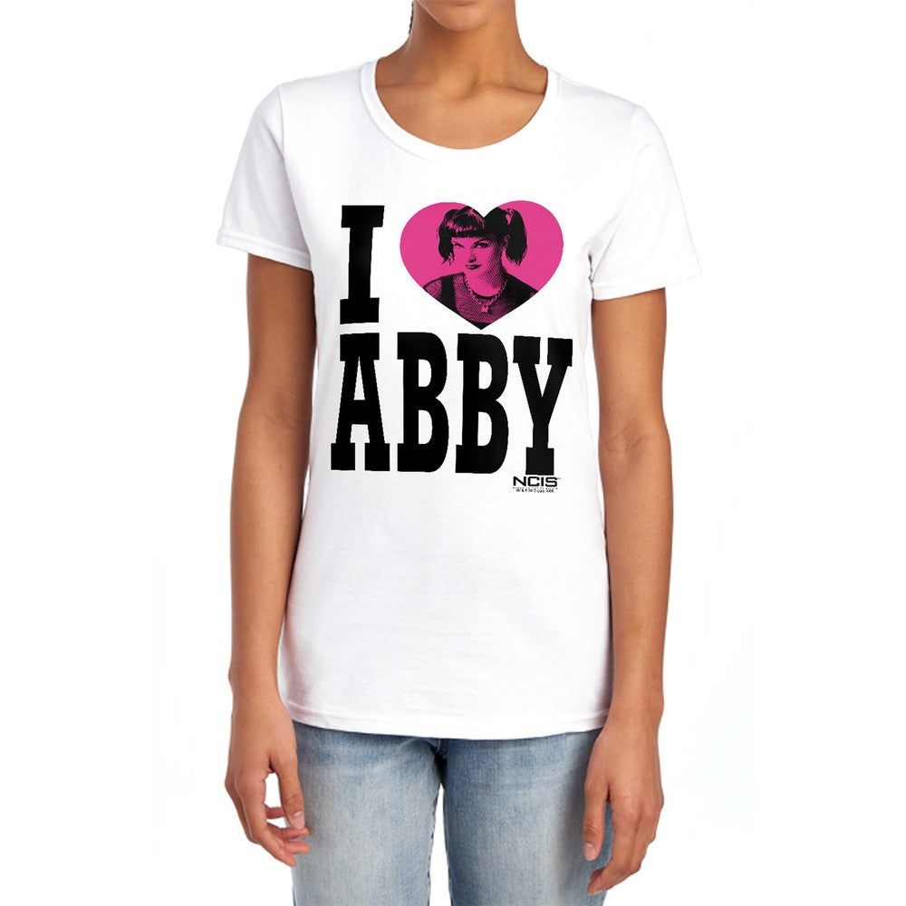 Ncis I Heart Abby Licensed Women's T-Shirt Regular Fit SM-2X