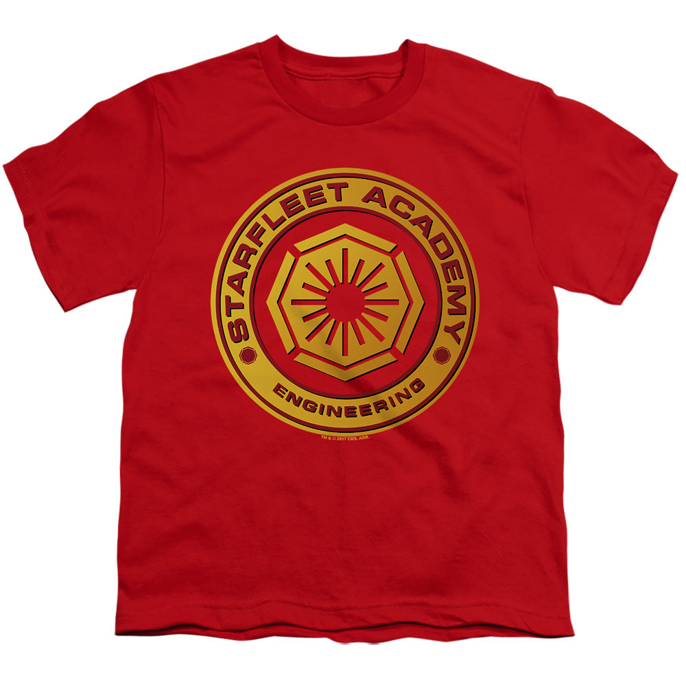 Star Trek Engineering Licensed Kid's T-Shirt (Ages 4-7) SM-LG