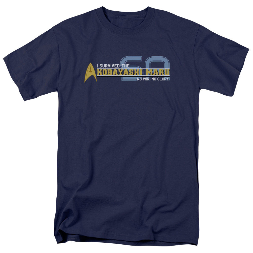 Star Trek I Survived Licensed Adult Unisex T-Shirt Regular Fit Tee SM-3X