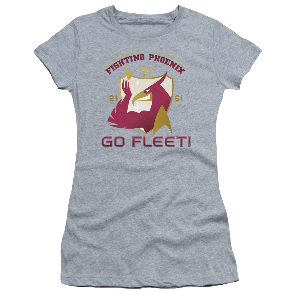 Star Trek Fighting Phoenix Licensed Women's T-Shirt Juniors SM