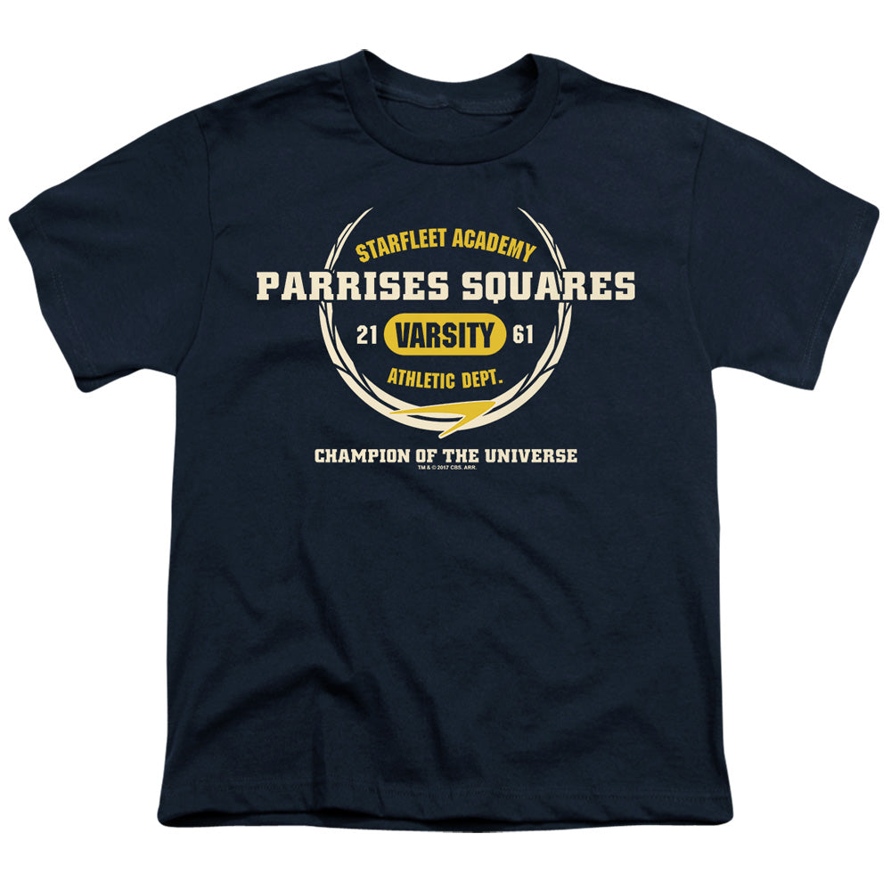 Star Trek Parrises Squares Licensed Kid's T-Shirt (Ages 4-7) SM