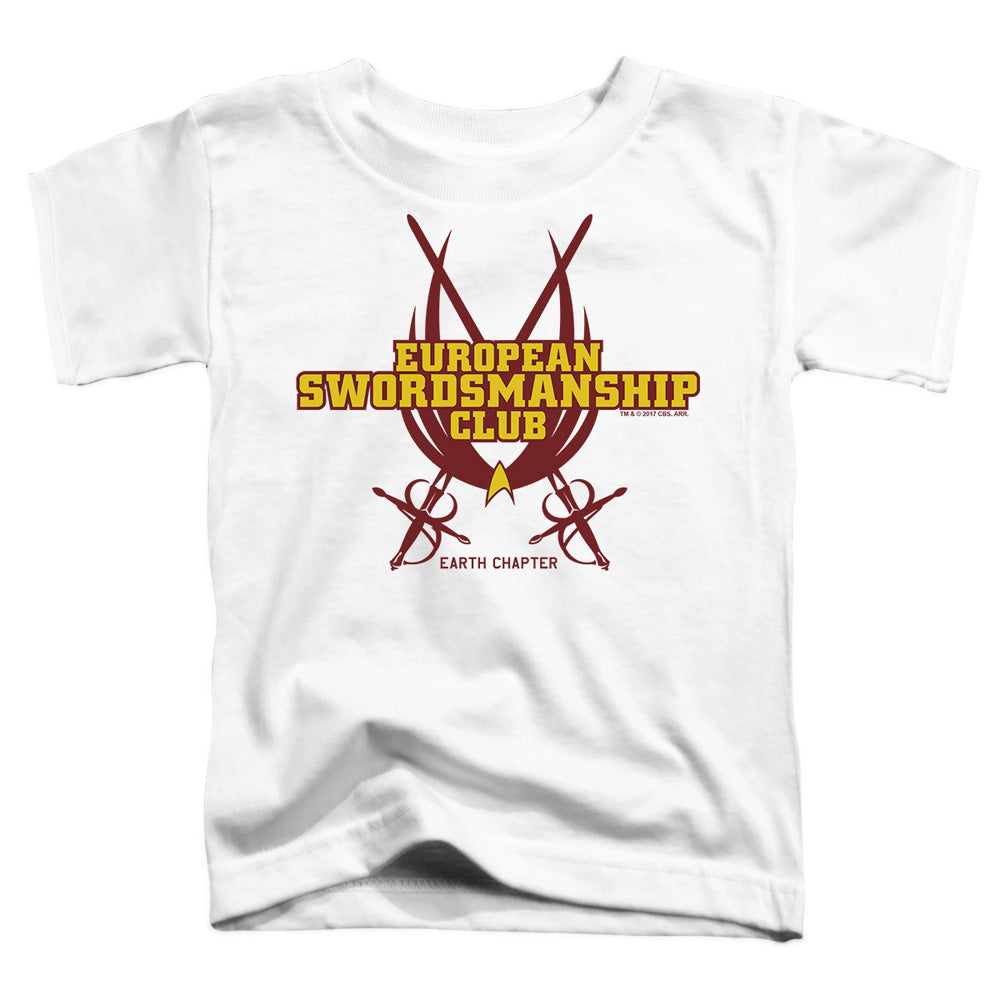 Star Trek Swordsmanship Club Licensed Toddler T-Shirt LG-SM