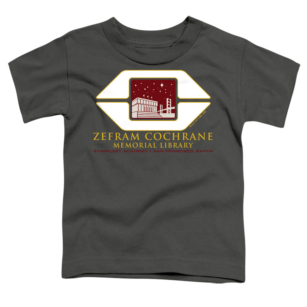 Star Trek Cochrane Library Licensed Toddler T-Shirt SM-LG