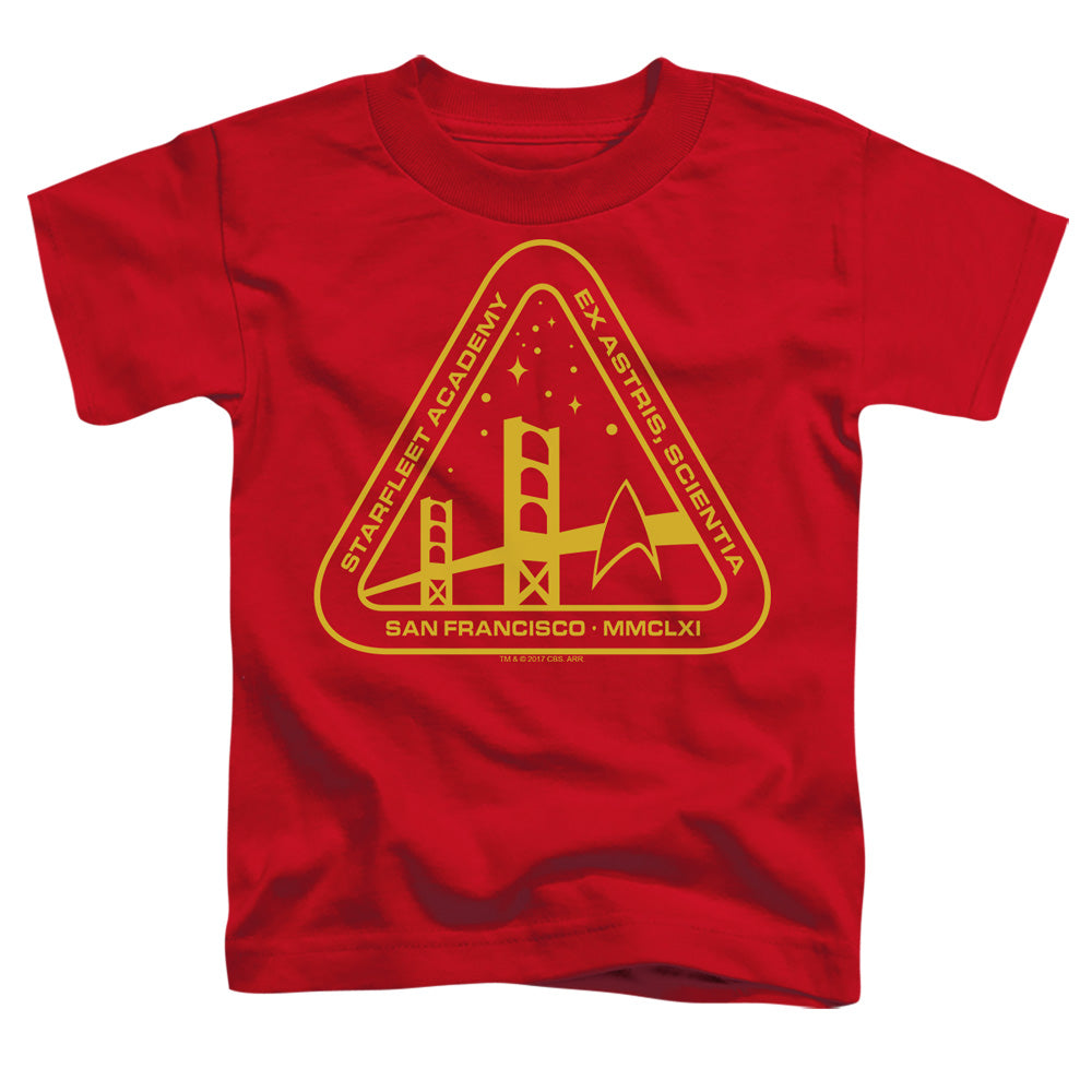 Star Trek Gold Academy Licensed Toddler T-Shirt SM-LG