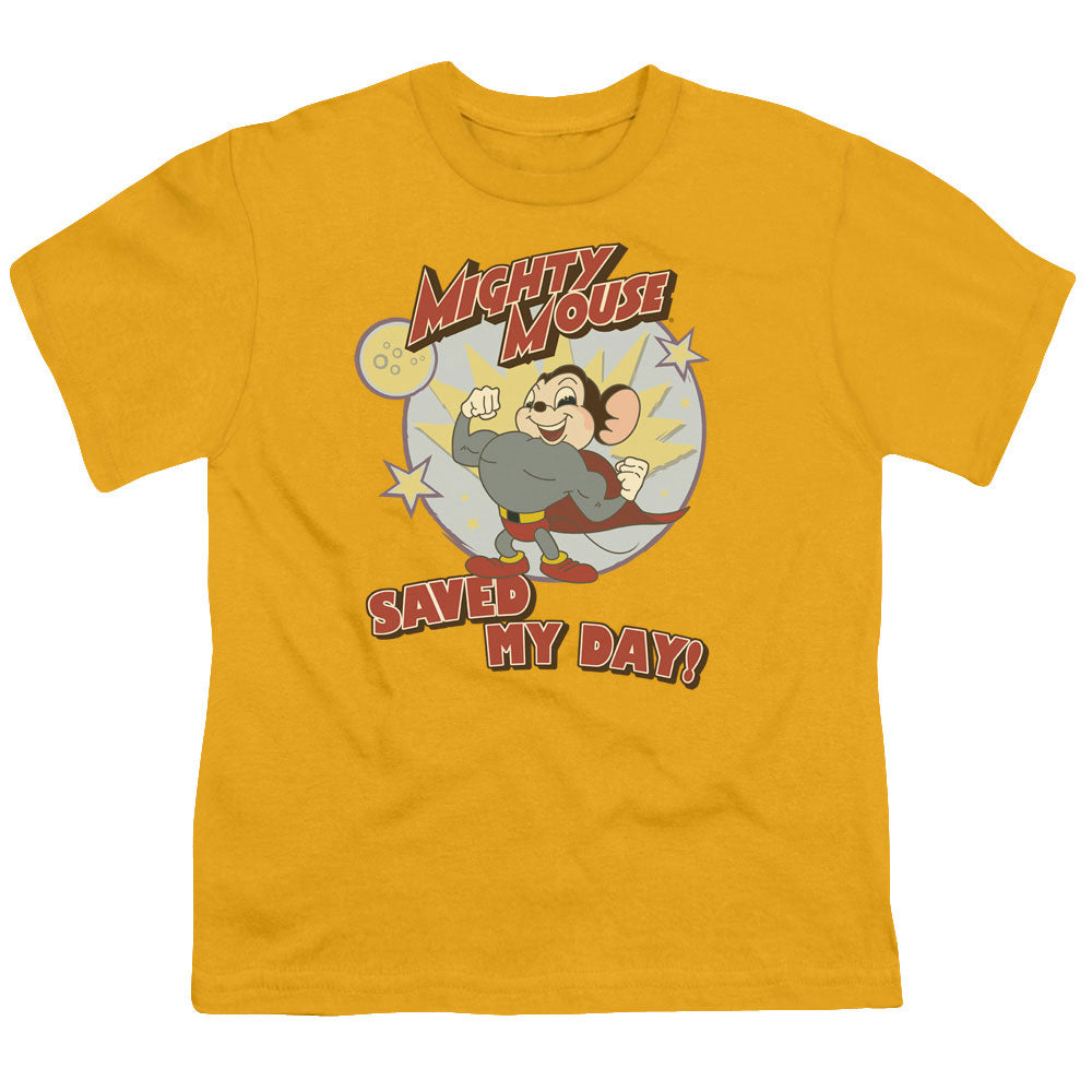 Mighty Mouse Vintage Day Licensed Kid's T-Shirt (Ages 4-7) XS-LG