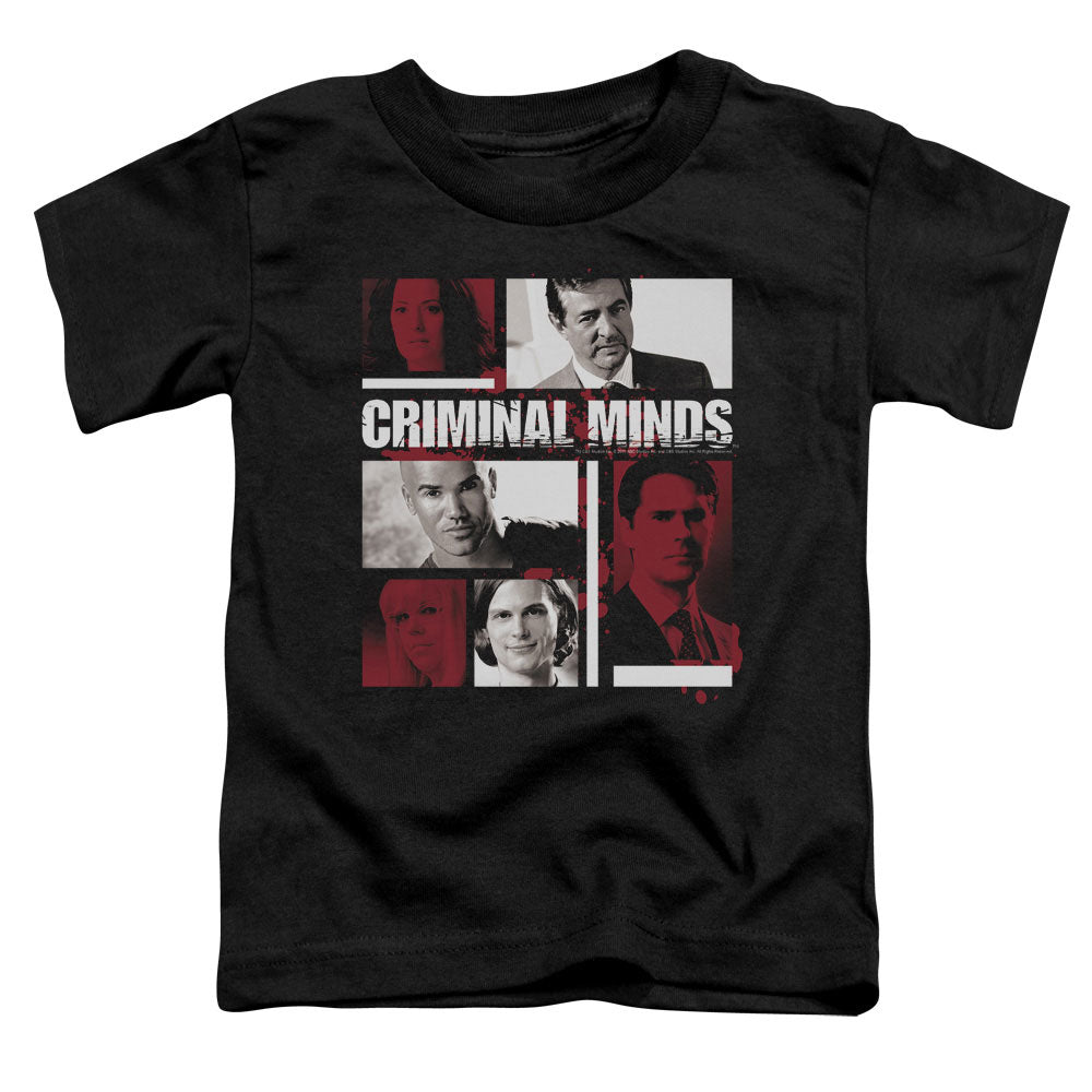 Criminal Minds Character Boxes Licensed Toddler T-Shirt LG