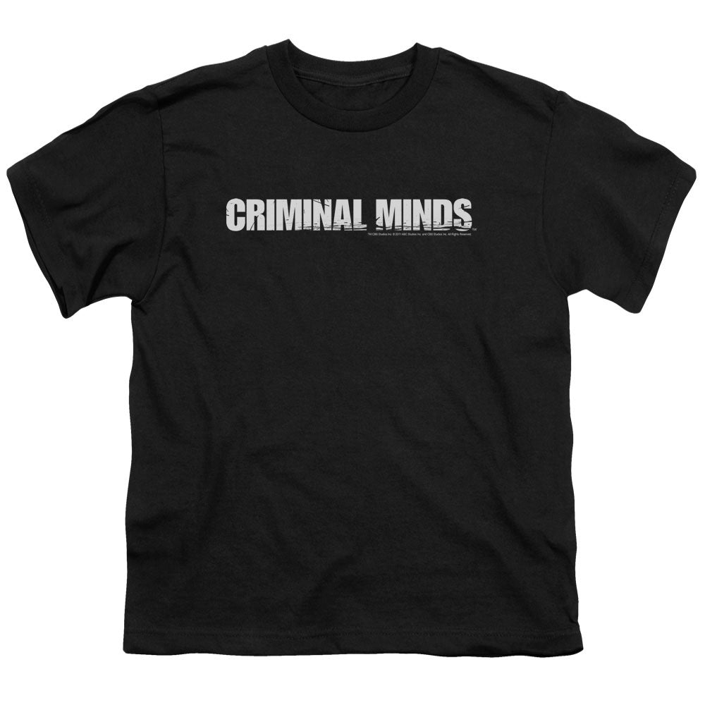 Criminal Minds Logo Licensed Kid's T-Shirt (Ages 4-7) LG