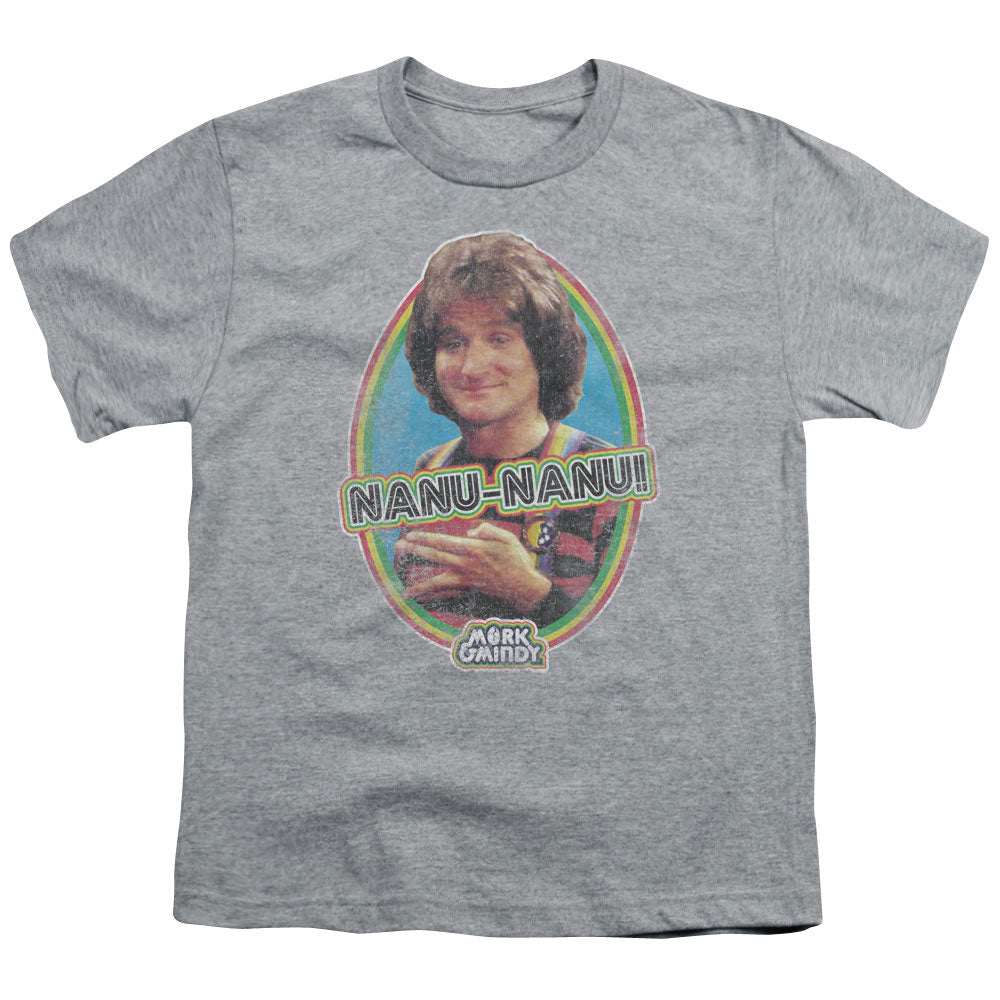 Mork & Mindy Nanu Nanu Licensed Kid's T-Shirt (Ages 4-7) SM-LG