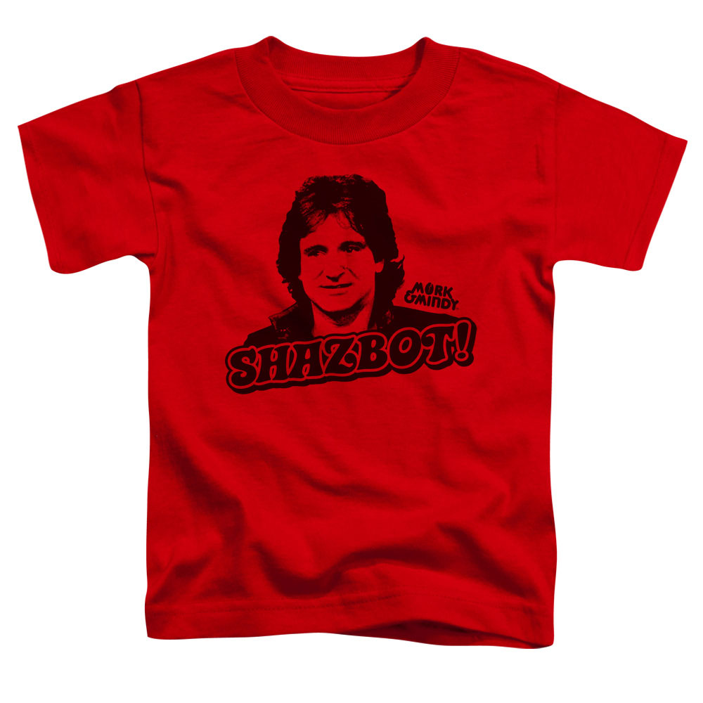 Mork & Mindy Shazbot Licensed Toddler T-Shirt LG