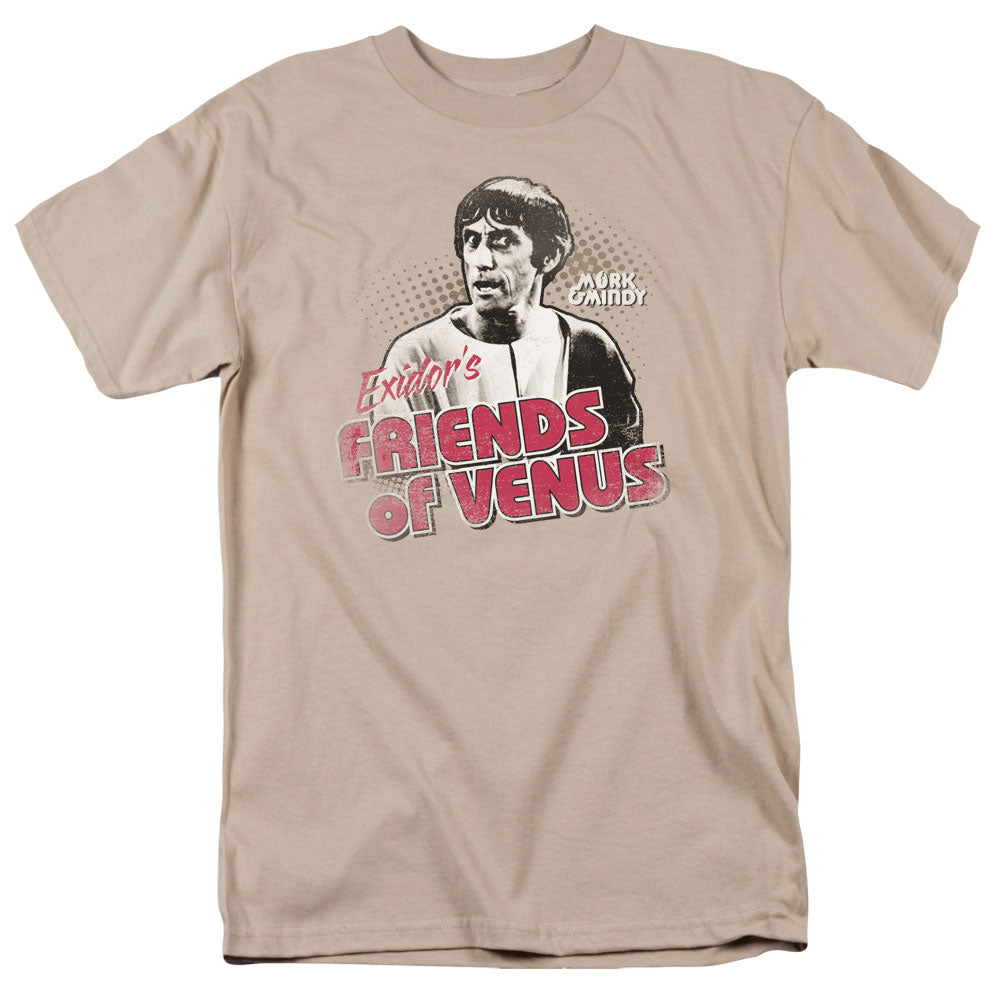 Mork & Mindy Friends Of Venus Licensed Adult Unisex T-Shirt Regular Fit Tee