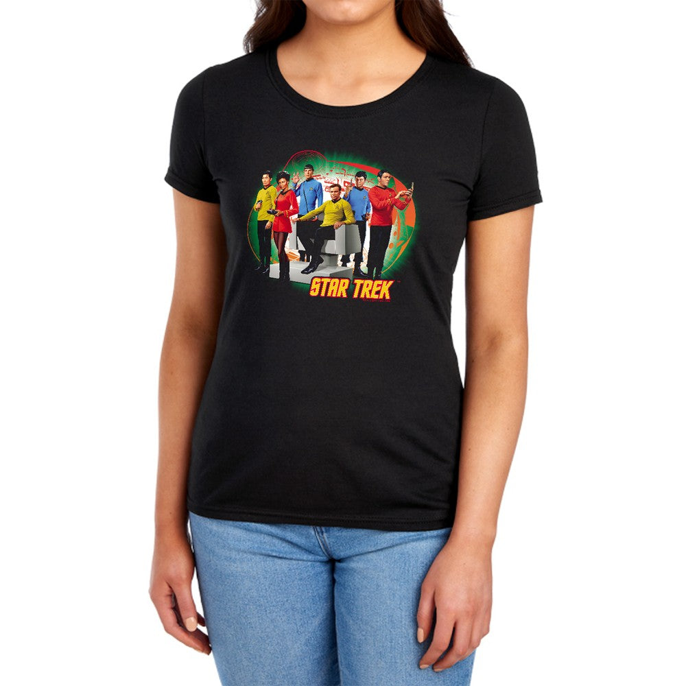 Star Trek Enterprises Finest Licensed Women's T-Shirt Regular Fit SM-LG