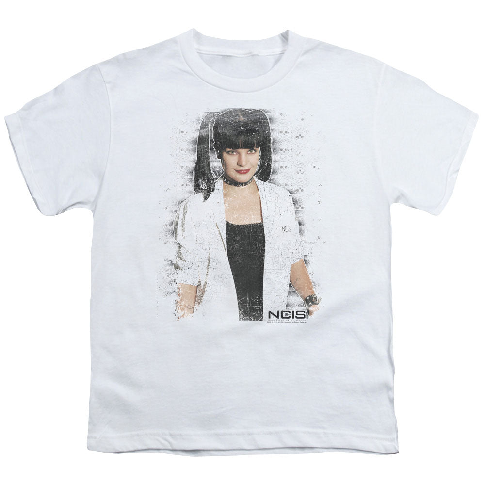 Ncis Abby Skulls Licensed Kid's T-Shirt (Ages 4-7) XS-XL