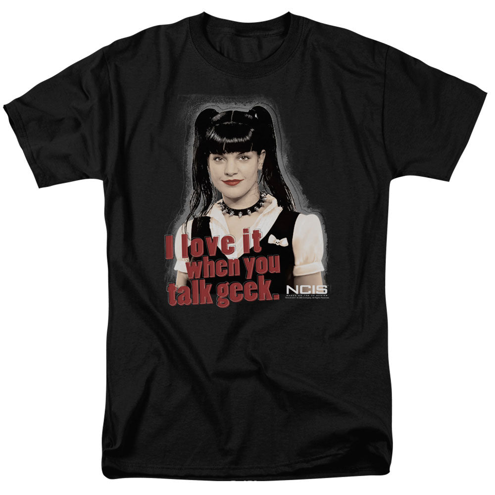 Ncis Geek Talk Licensed Adult Unisex T-Shirt Regular Fit Tee SM-3X