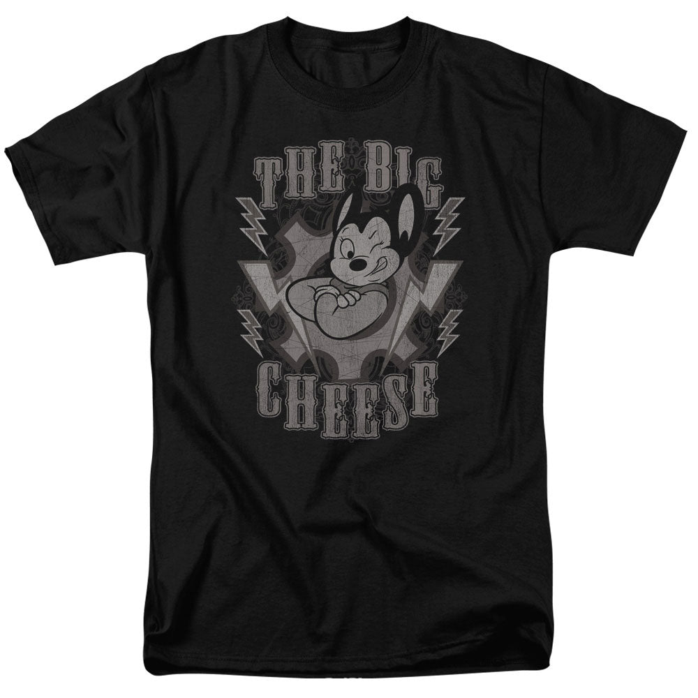 Mighty Mouse The Big Cheese Licensed Adult Unisex T-Shirt Regular Fit Tee SM-3X