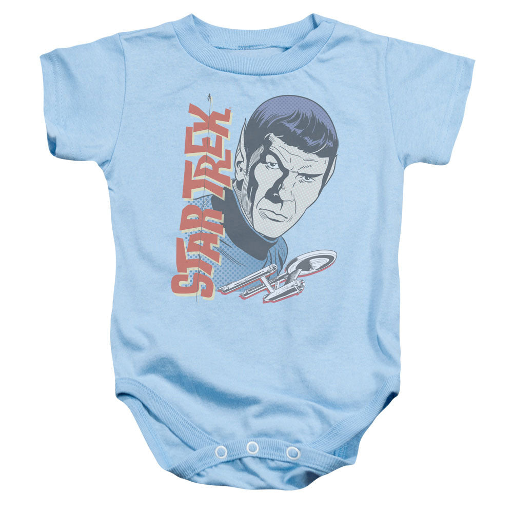 Star Trek Vintage Spock Licensed Baby Bodysuit SM-XL