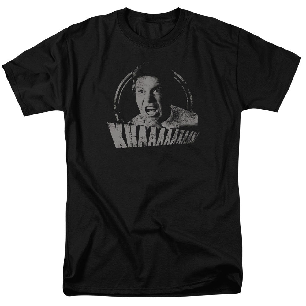 Star Trek Khan Distressed Licensed Adult Unisex T-Shirt Regular Fit Tee LG