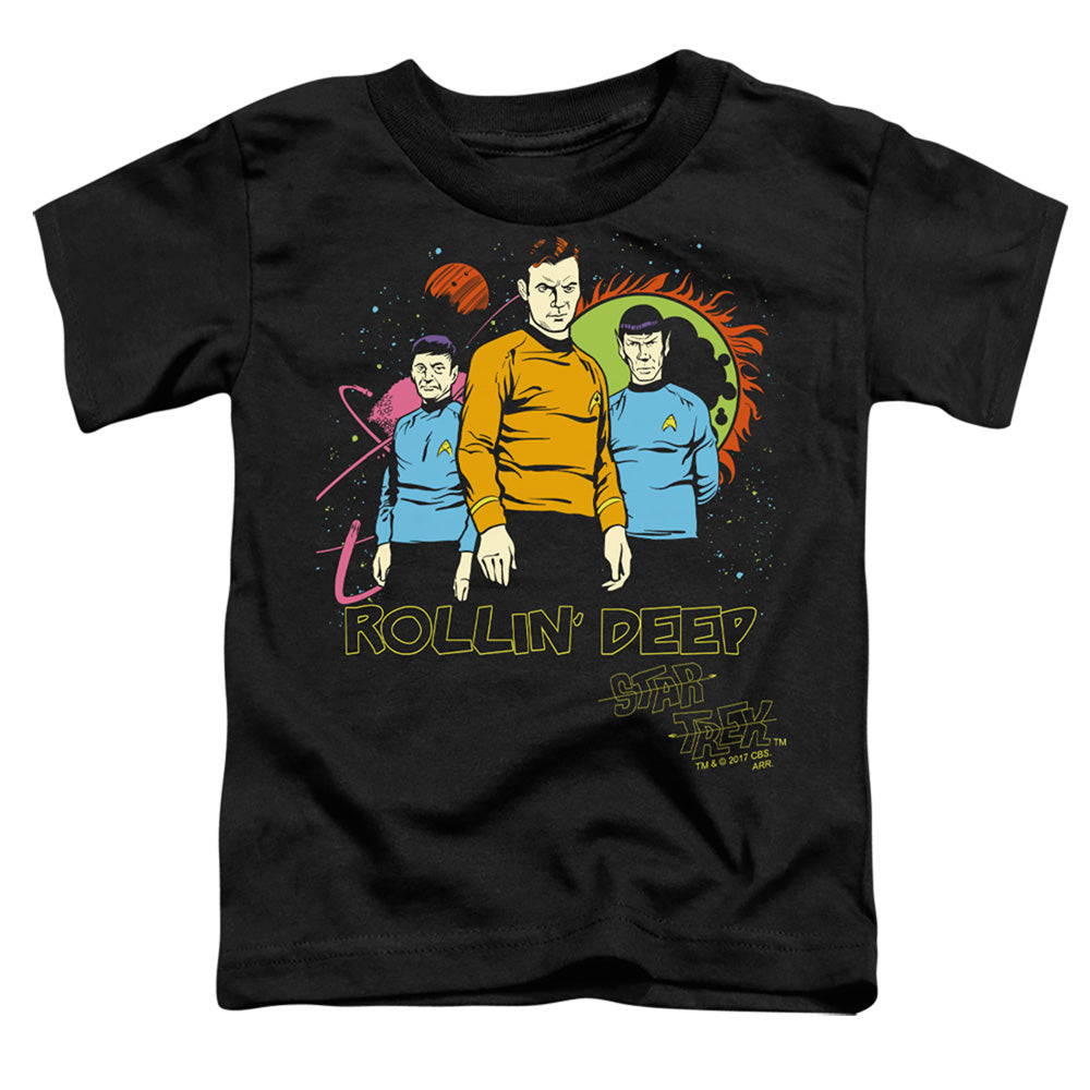 Star Trek Rollin Deep Licensed Toddler T-Shirt LG