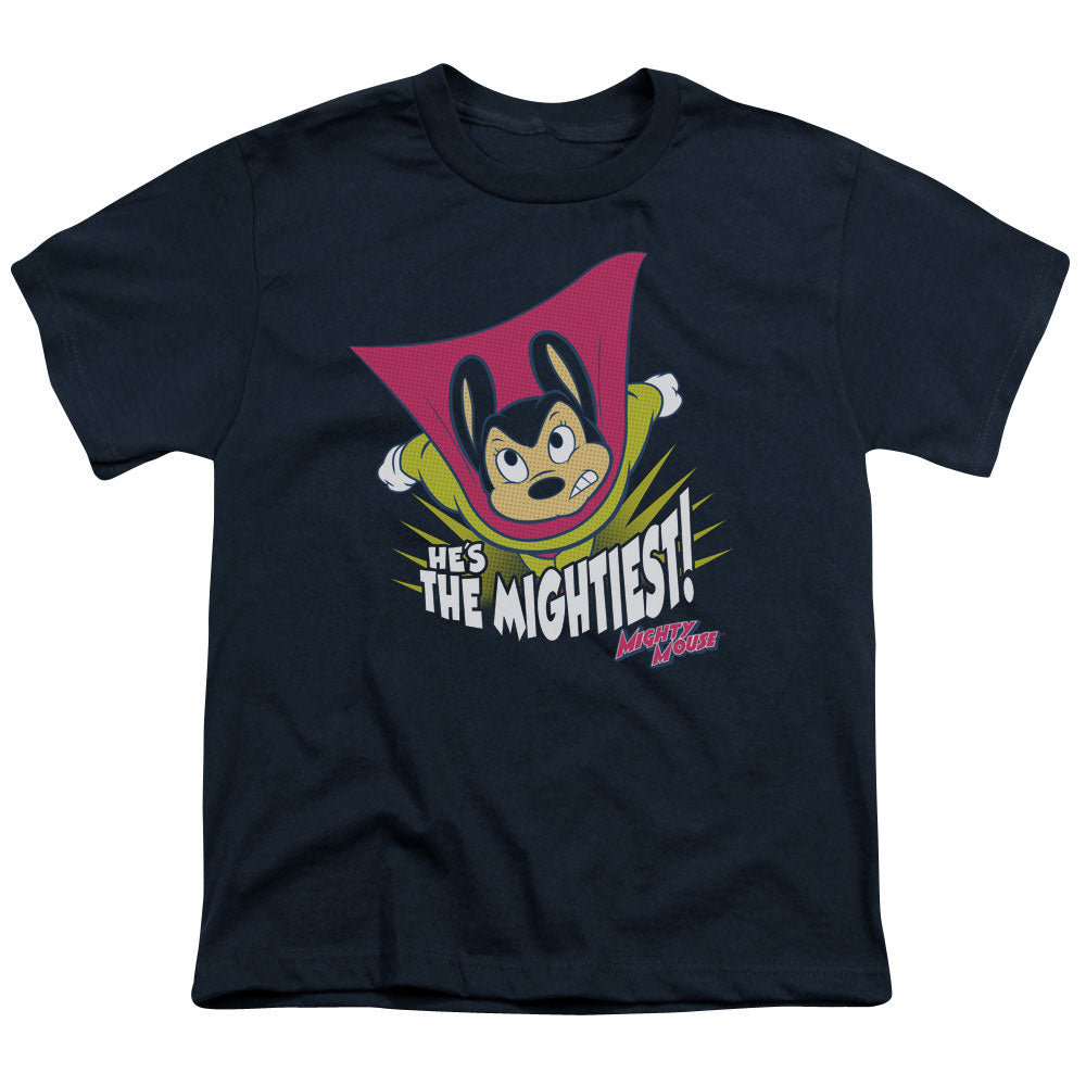 Mighty Mouse The Mightiest Licensed Kid's T-Shirt (Ages 4-7) SM-LG