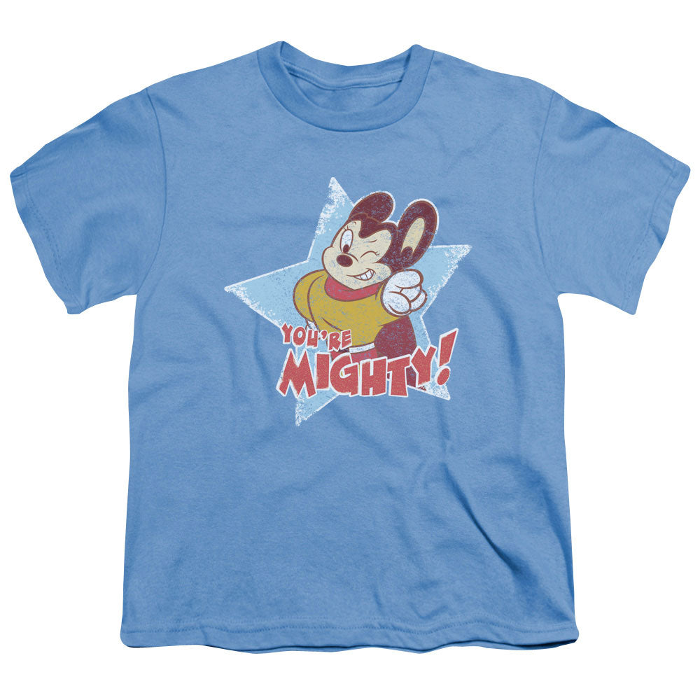Mighty Mouse Youre Mighty Licensed Kid's T-Shirt (Ages 4-7) SM-LG