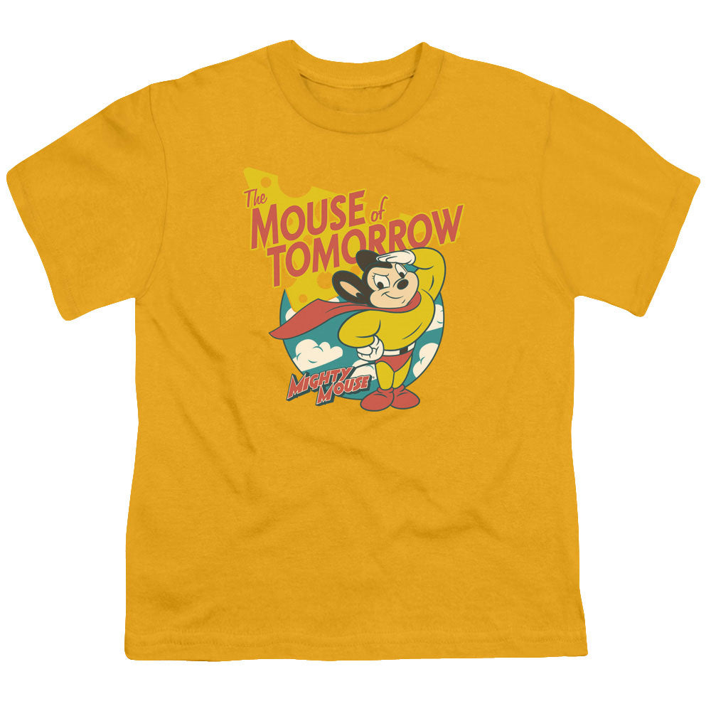 Mighty Mouse Mouse Of Tomorrow Licensed Kid's T-Shirt (Ages 4-7) MD-LG