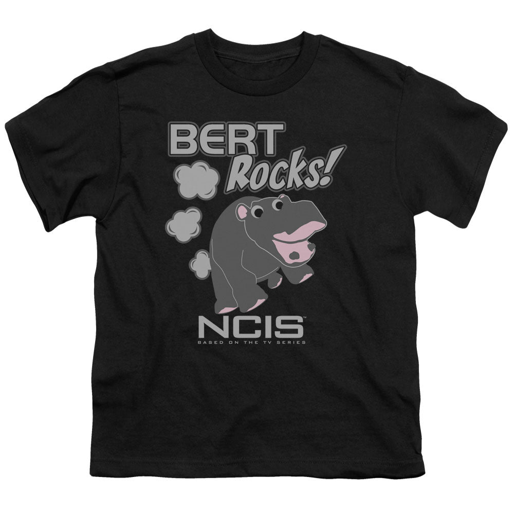 Ncis Bert Rocks Licensed Kid's T-Shirt (Ages 4-7) XL