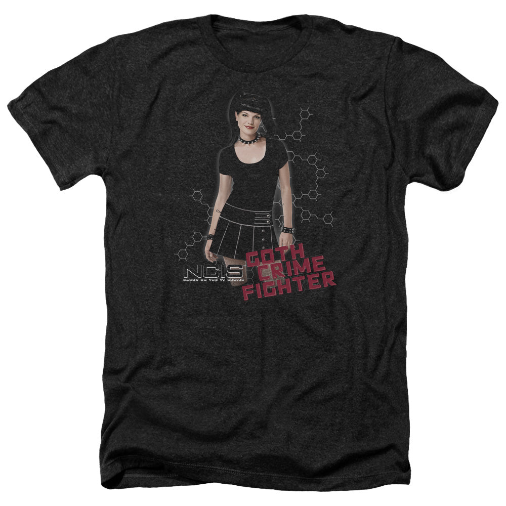 Ncis Goth Crime Fighter Licensed Adult Unisex T-Shirt Heather Tee LG