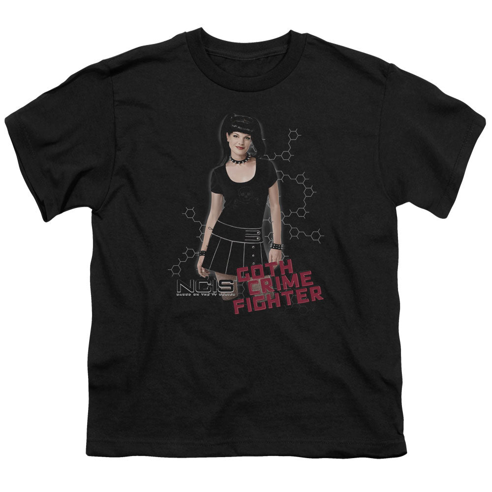 Ncis Goth Crime Fighter Licensed Kid's T-Shirt (Ages 4-7) SM-LG
