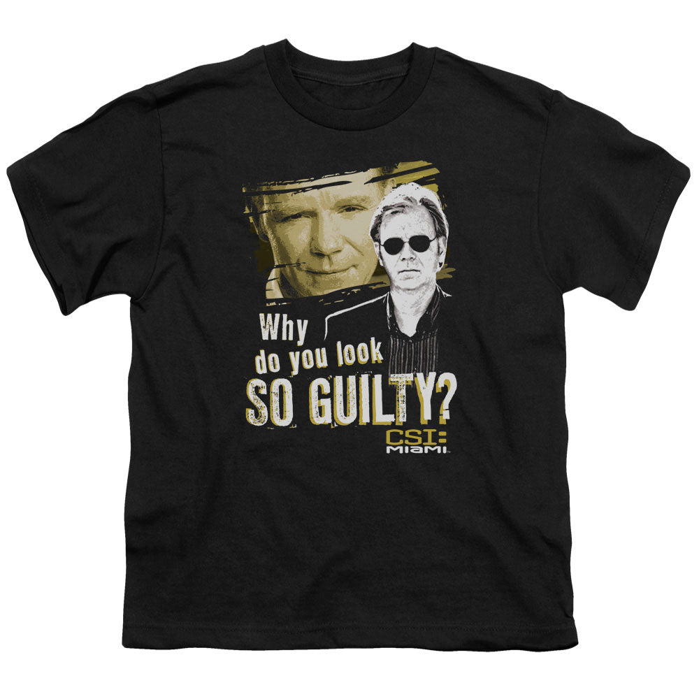 Csi Miami So Guilty Licensed Kid's T-Shirt (Ages 4-7) SM-LG